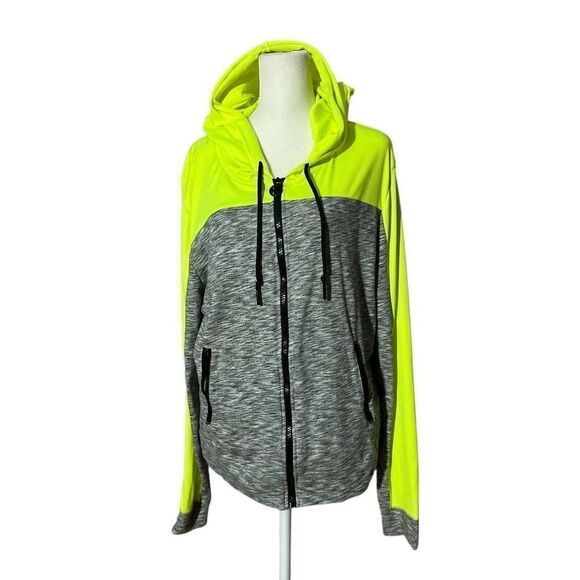 Nikki Minaj Athletic Jacket Zip Up Youth XXXL Yellow/ Gray - Picture 1 of 7